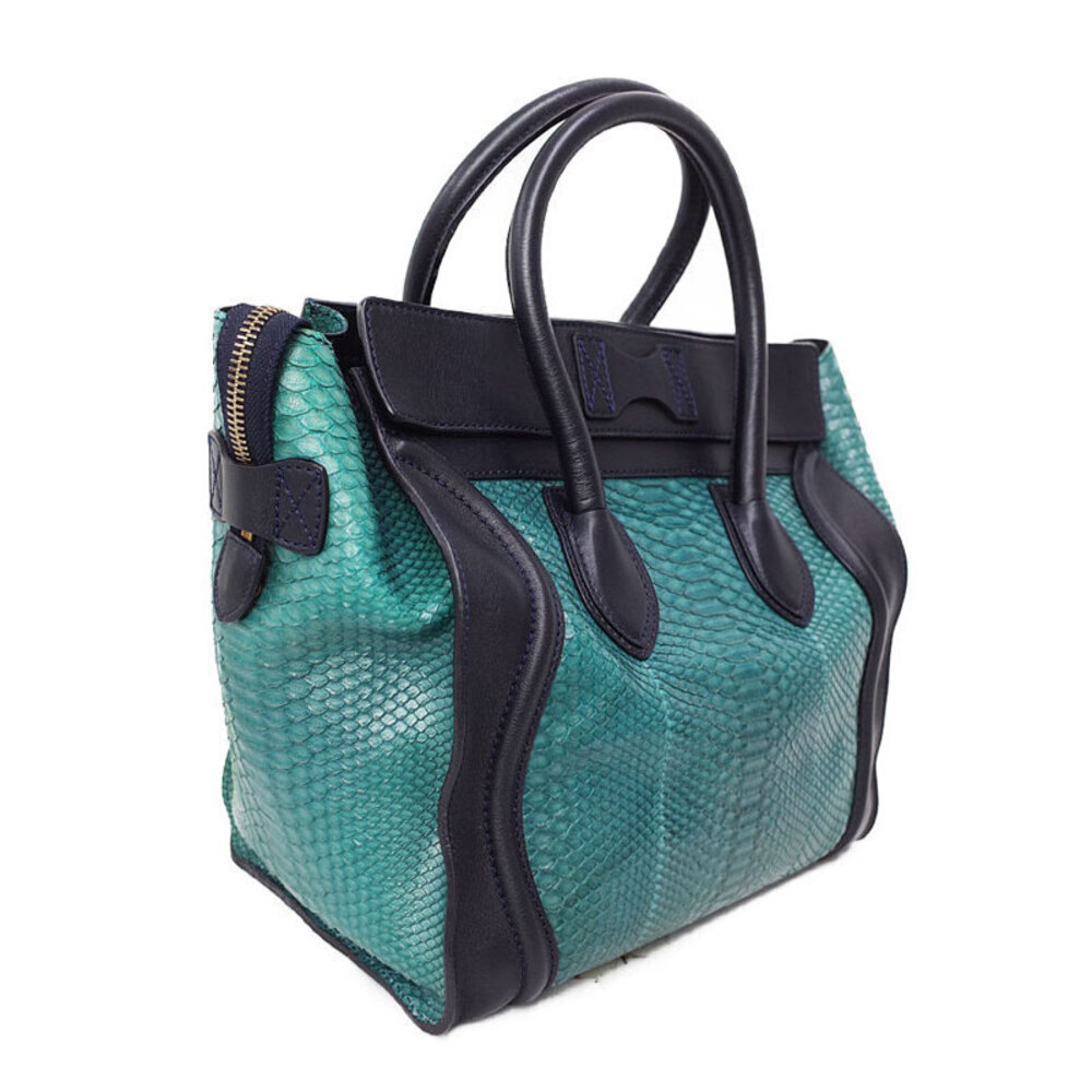 Celine Luggage Shopper Tote Leather Shoulder Bag - Picture 2 of 9